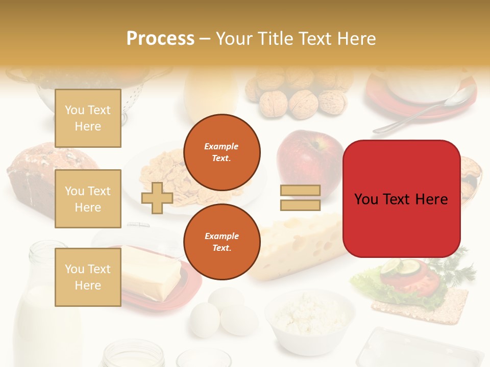 Cake Walnut Plenty PowerPoint Template