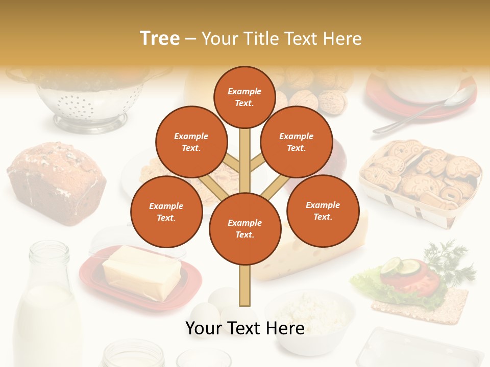 Cake Walnut Plenty PowerPoint Template