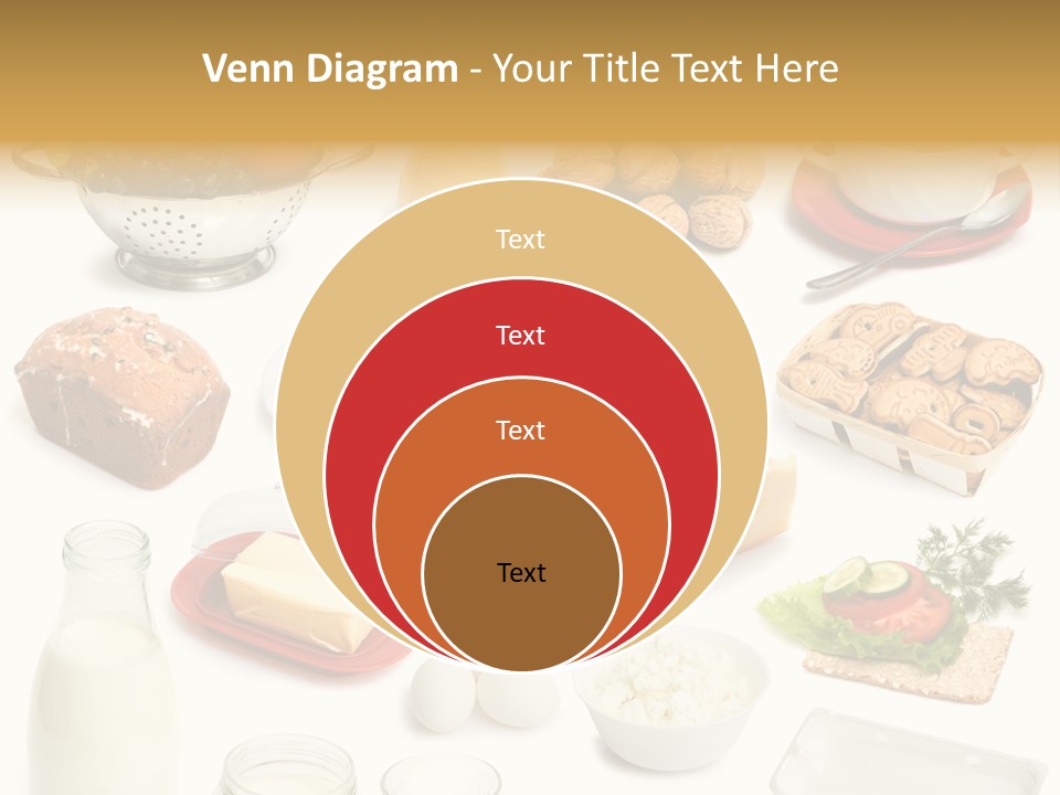 Cake Walnut Plenty PowerPoint Template