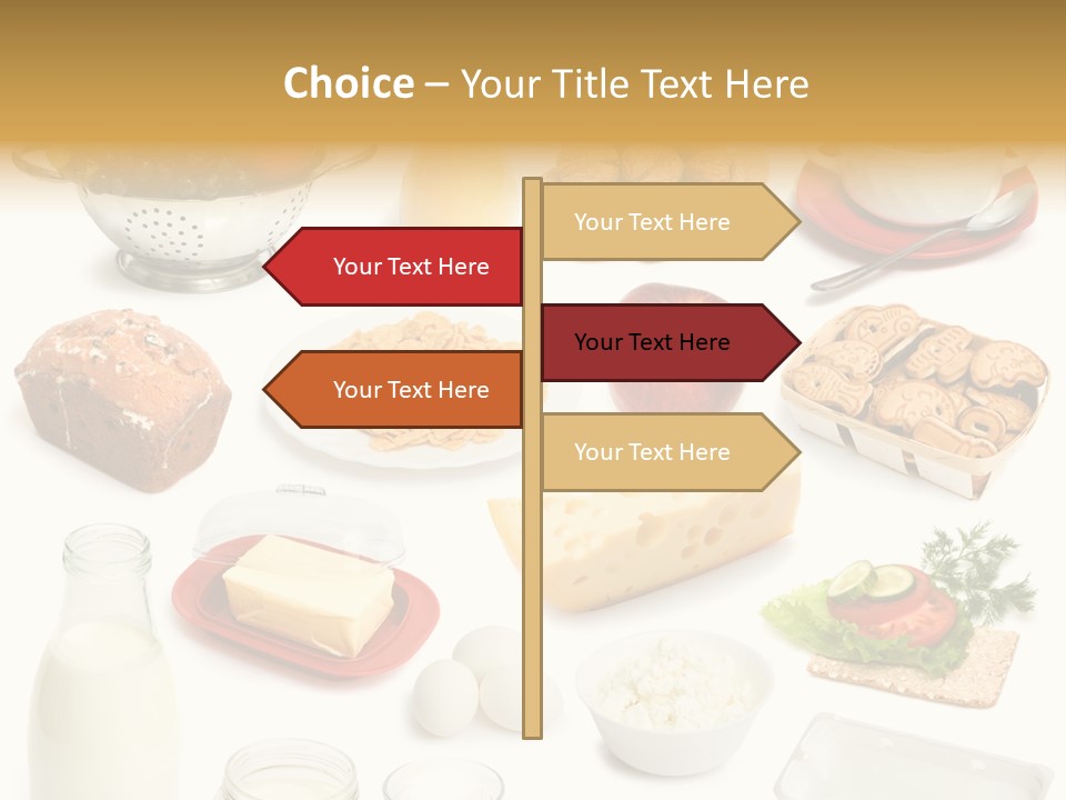 Cake Walnut Plenty PowerPoint Template