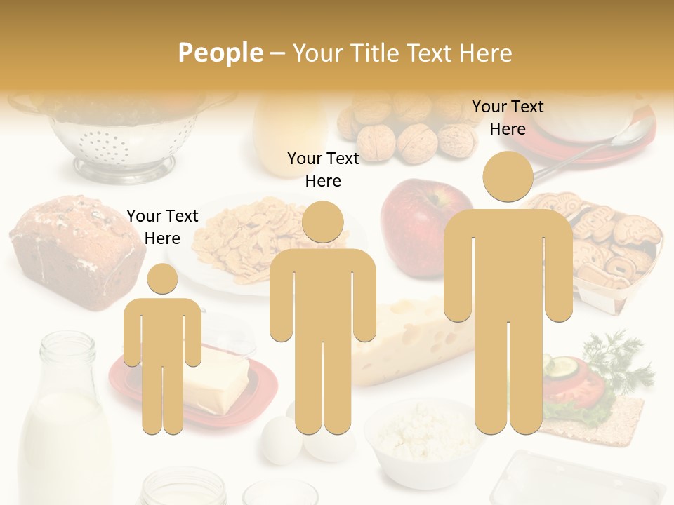 Cake Walnut Plenty PowerPoint Template