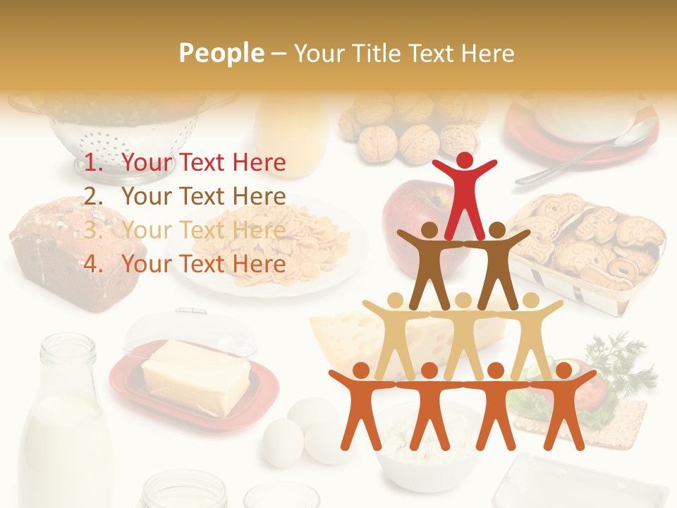 Cake Walnut Plenty PowerPoint Template