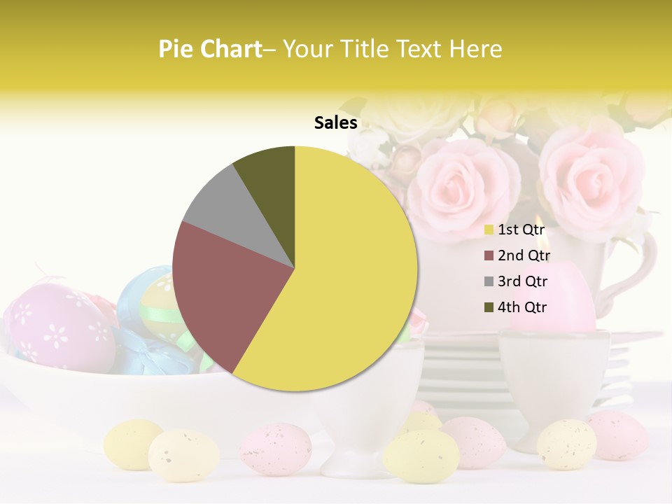 Romantic White Dinner PowerPoint Template