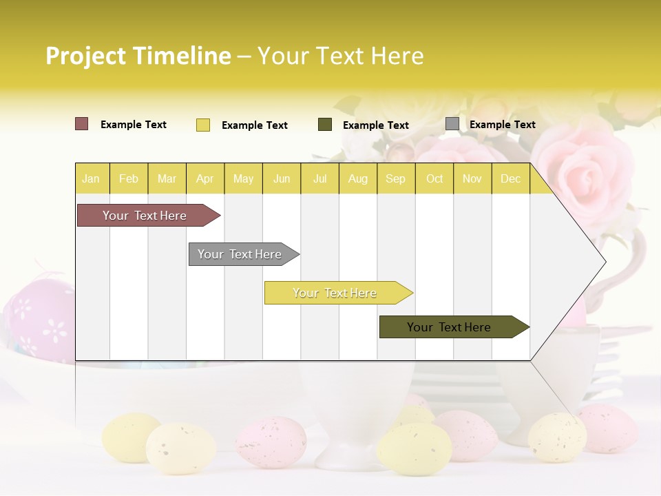Romantic White Dinner PowerPoint Template