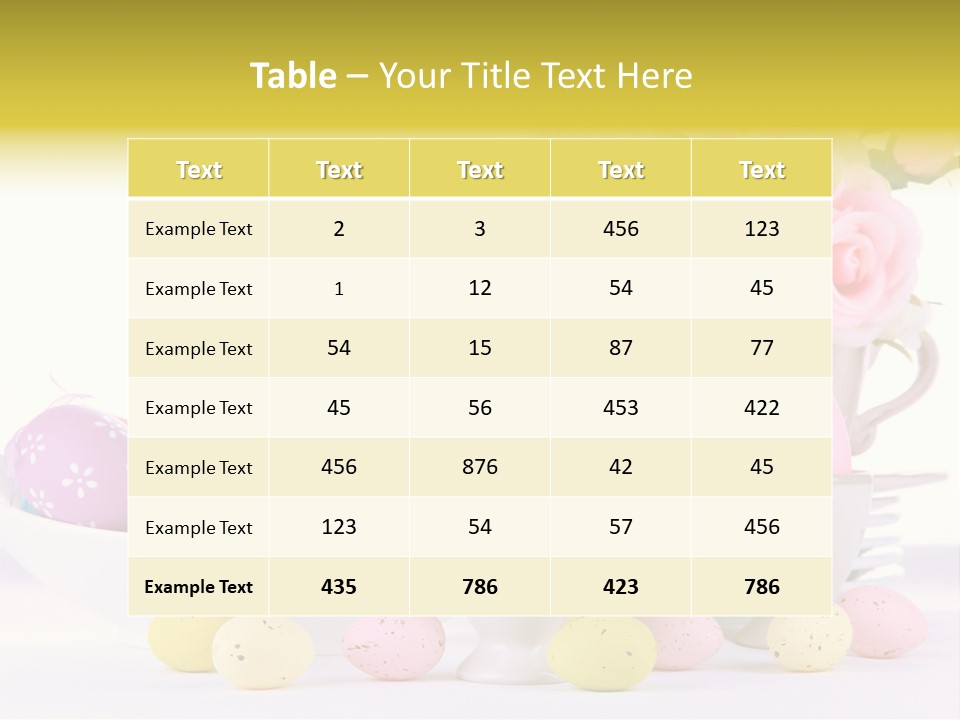 Romantic White Dinner PowerPoint Template