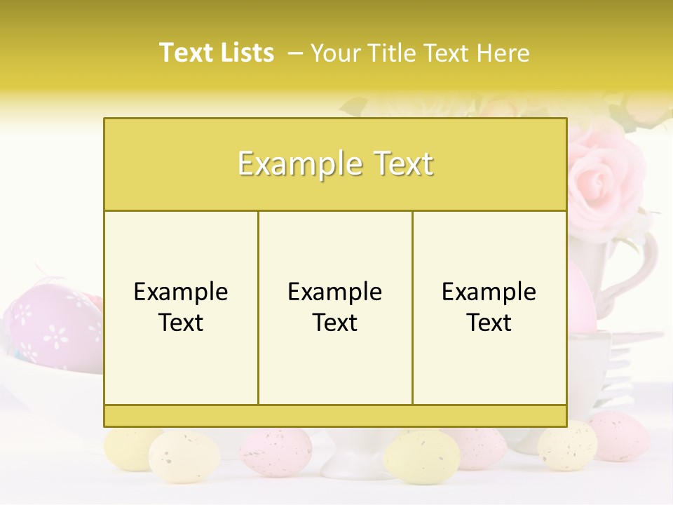 Romantic White Dinner PowerPoint Template