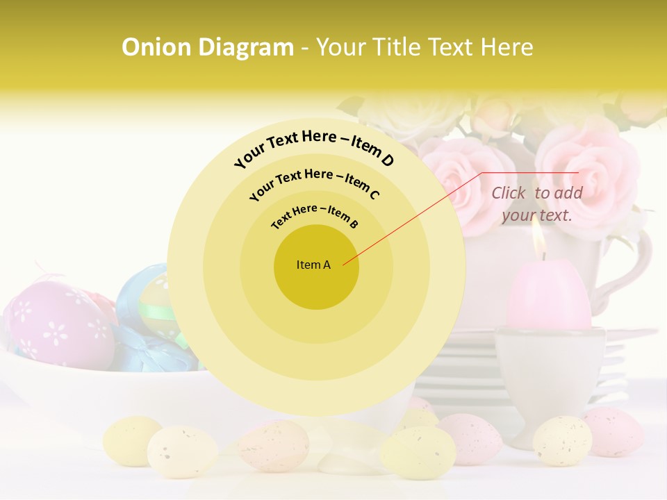 Romantic White Dinner PowerPoint Template