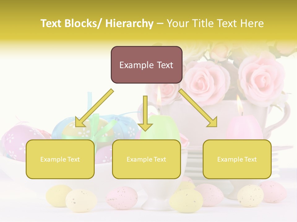 Romantic White Dinner PowerPoint Template