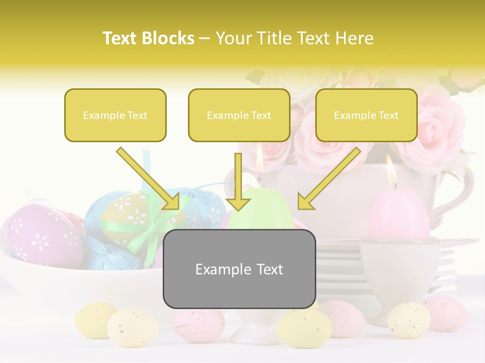 Romantic White Dinner PowerPoint Template
