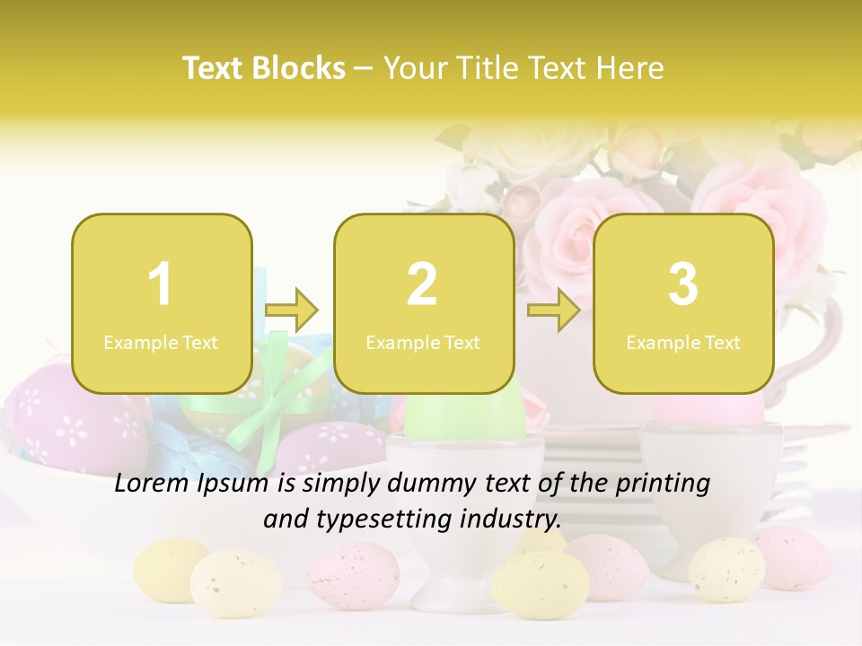 Romantic White Dinner PowerPoint Template