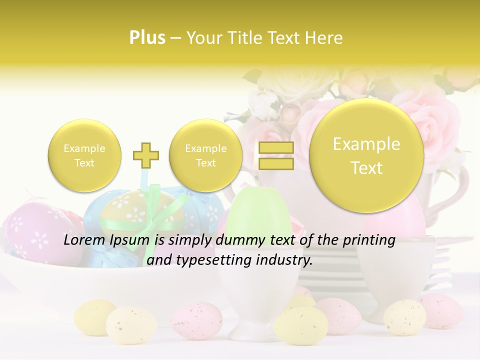 Romantic White Dinner PowerPoint Template