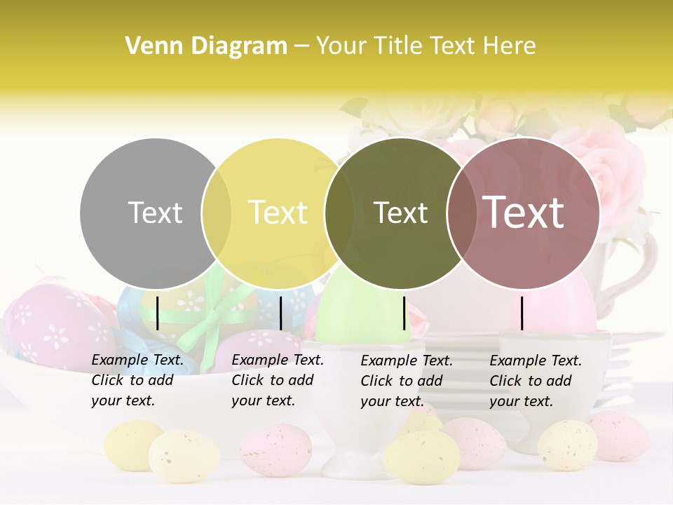 Romantic White Dinner PowerPoint Template