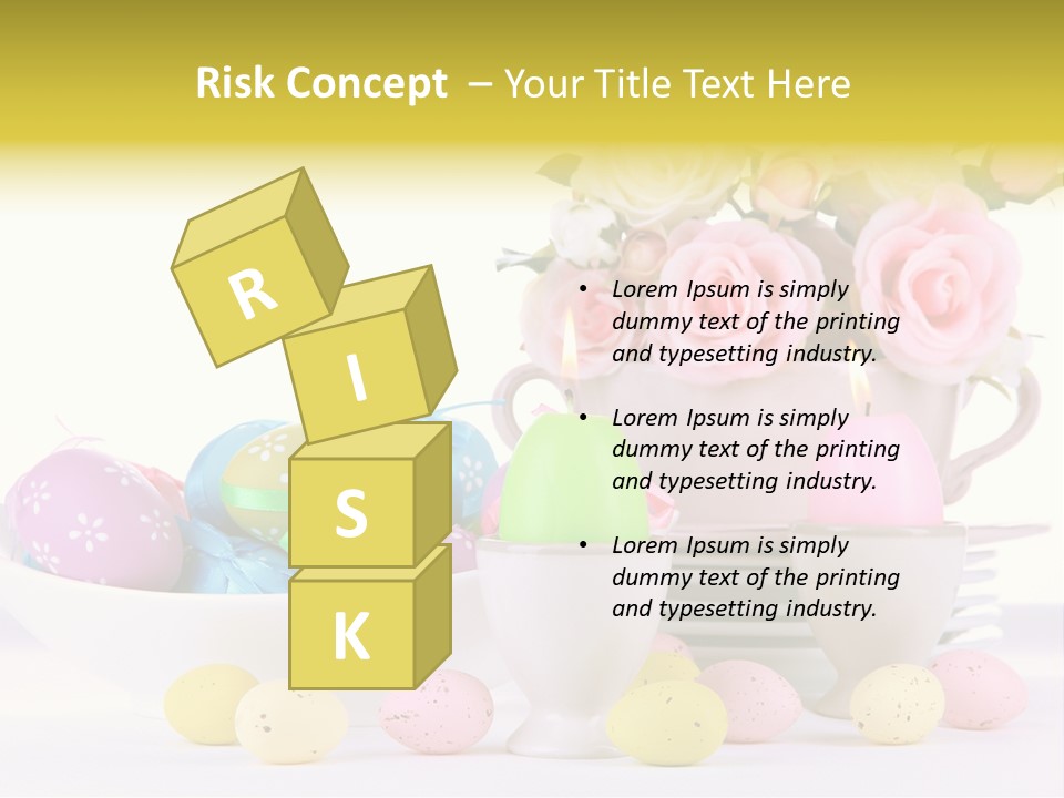 Romantic White Dinner PowerPoint Template