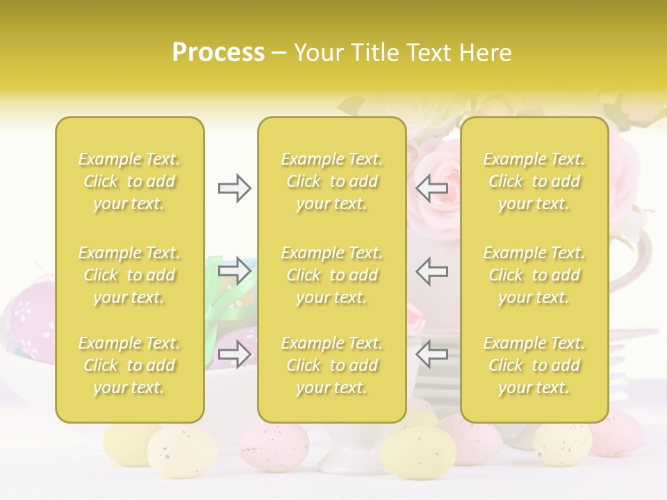 Romantic White Dinner PowerPoint Template