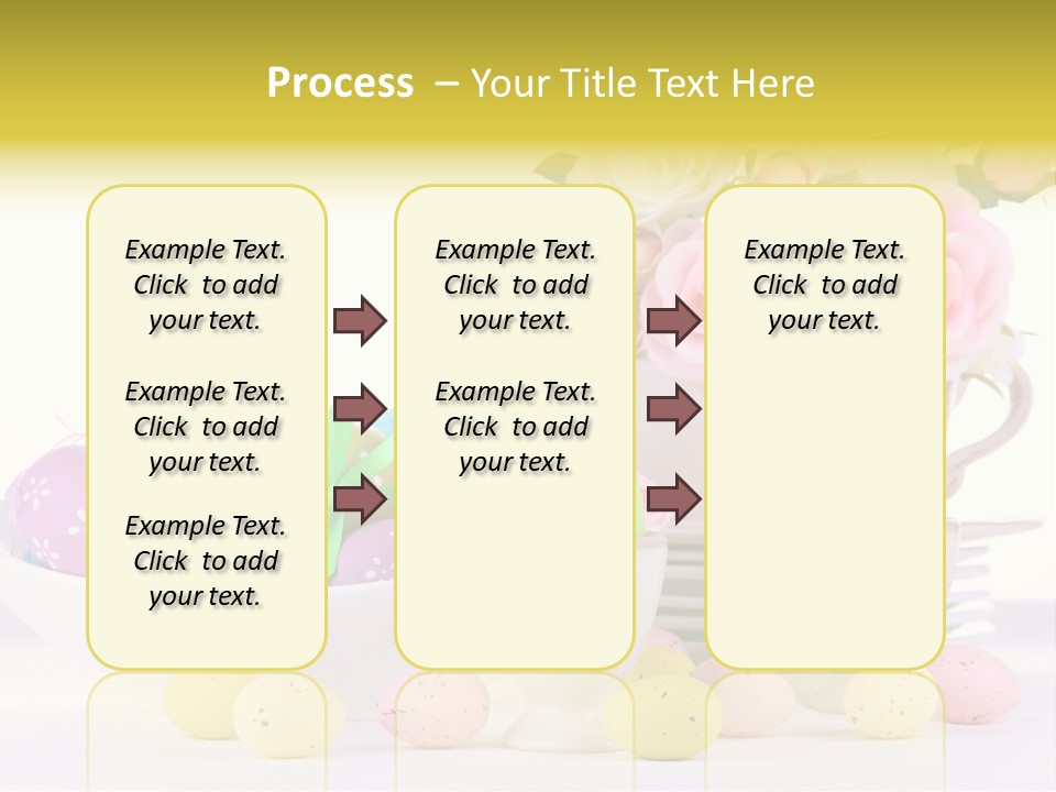Romantic White Dinner PowerPoint Template