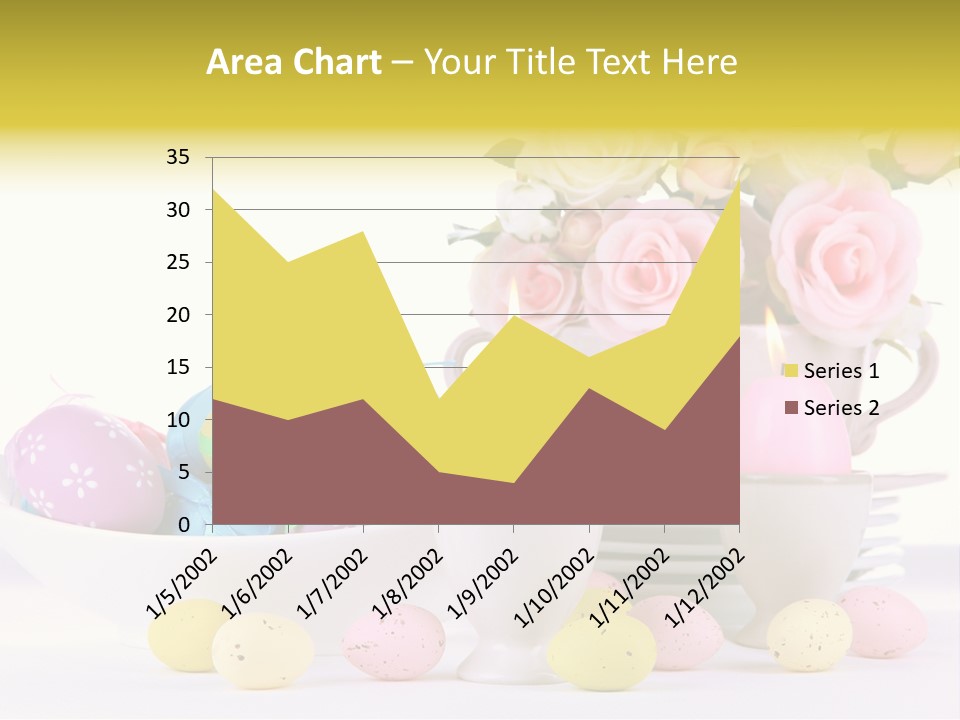 Romantic White Dinner PowerPoint Template