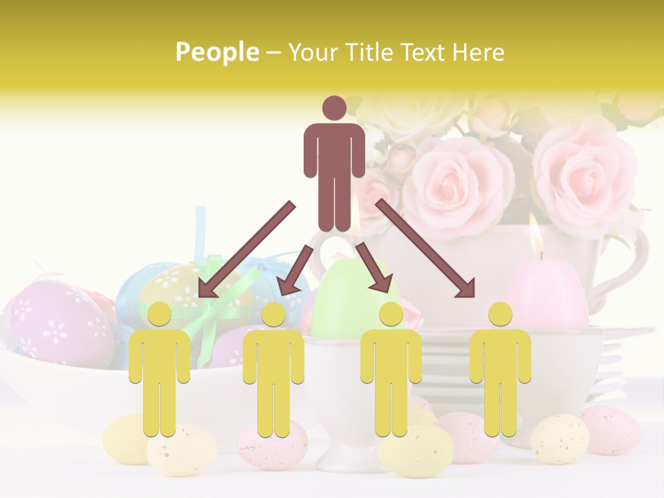 Romantic White Dinner PowerPoint Template