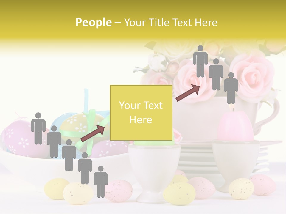 Romantic White Dinner PowerPoint Template