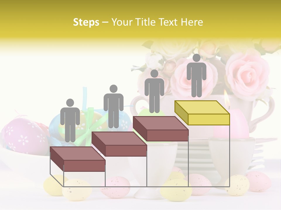 Romantic White Dinner PowerPoint Template