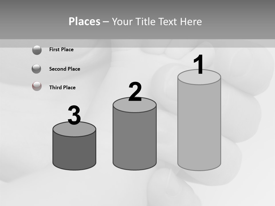 Child And Mother Security Child Foot PowerPoint Template