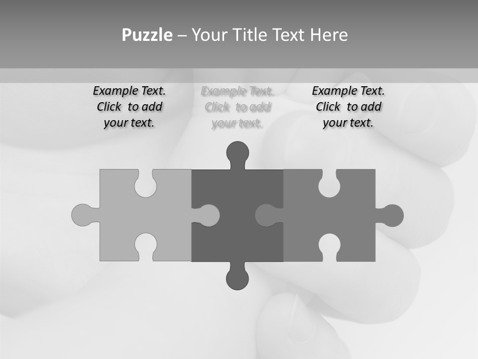 Child And Mother Security Child Foot PowerPoint Template