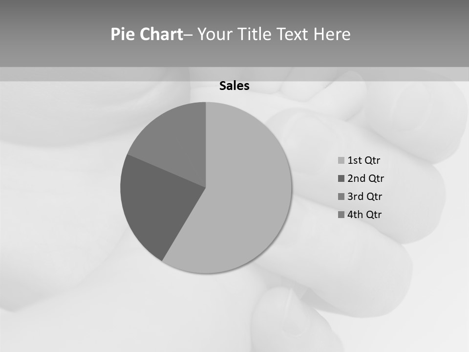 Child And Mother Security Child Foot PowerPoint Template