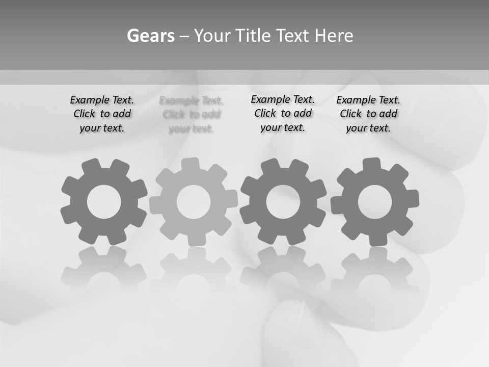 Child And Mother Security Child Foot PowerPoint Template