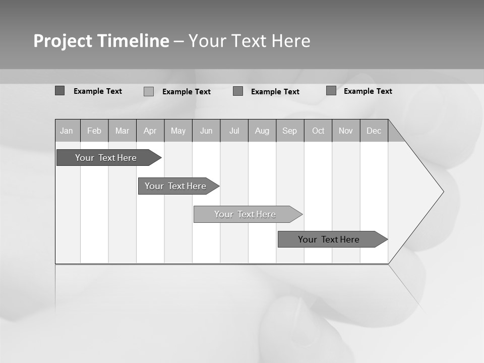 Child And Mother Security Child Foot PowerPoint Template