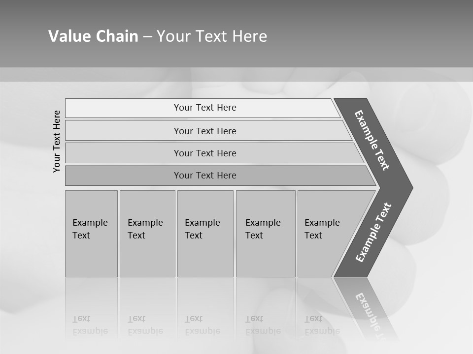 Child And Mother Security Child Foot PowerPoint Template
