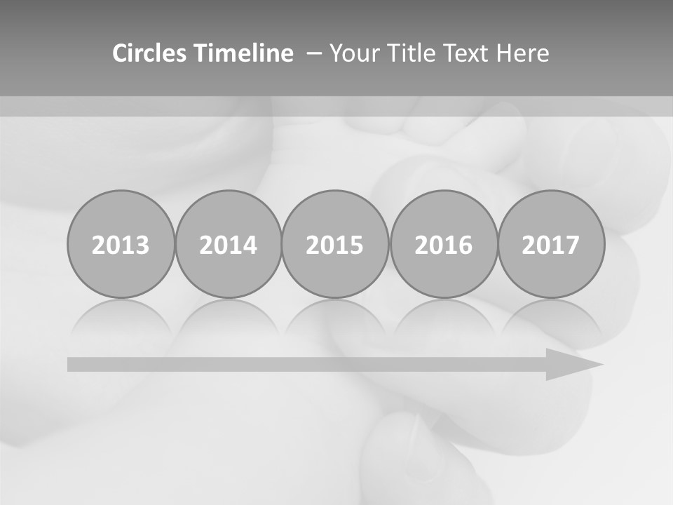 Child And Mother Security Child Foot PowerPoint Template