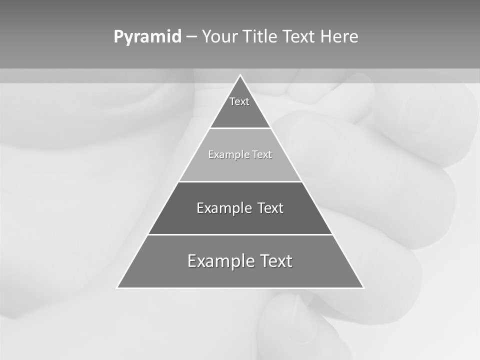 Child And Mother Security Child Foot PowerPoint Template
