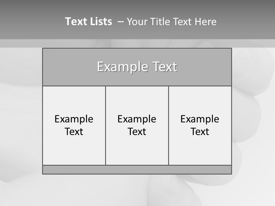 Child And Mother Security Child Foot PowerPoint Template