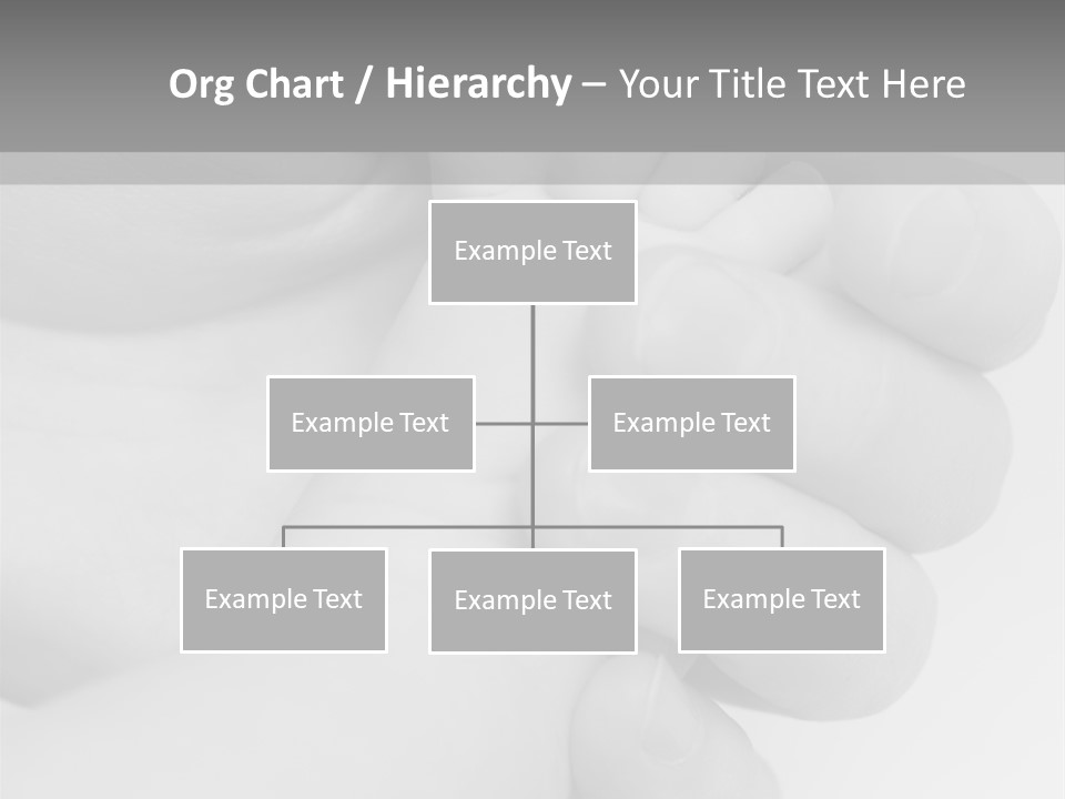 Child And Mother Security Child Foot PowerPoint Template