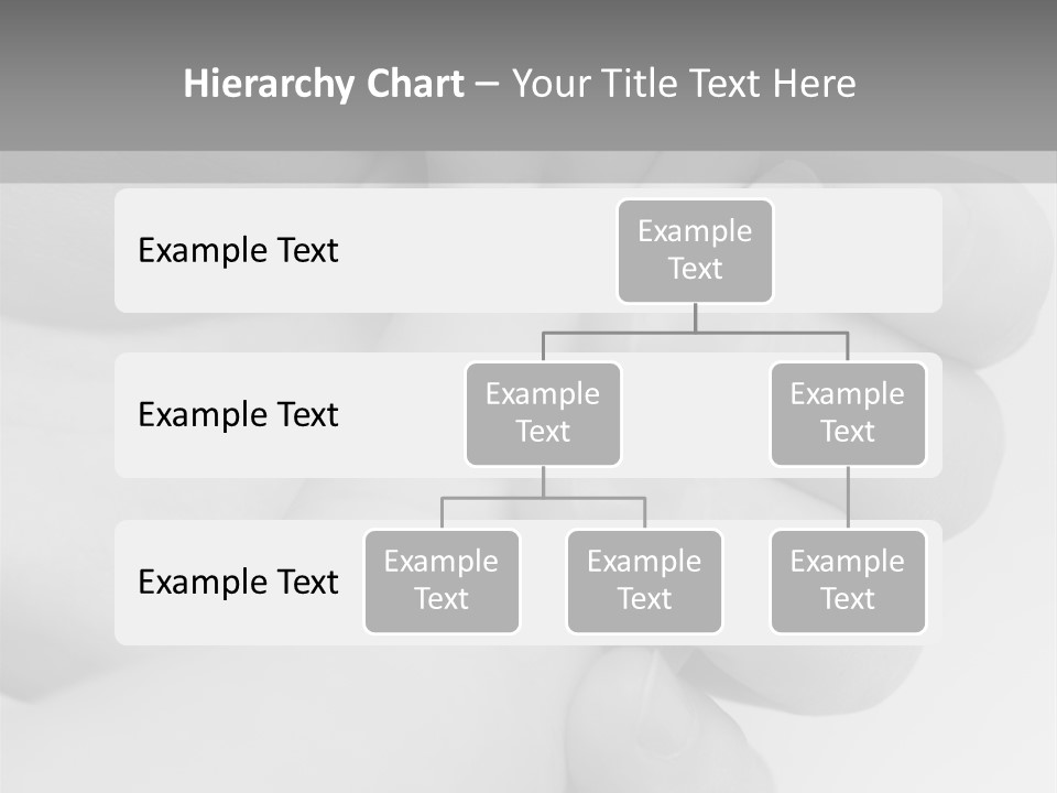 Child And Mother Security Child Foot PowerPoint Template