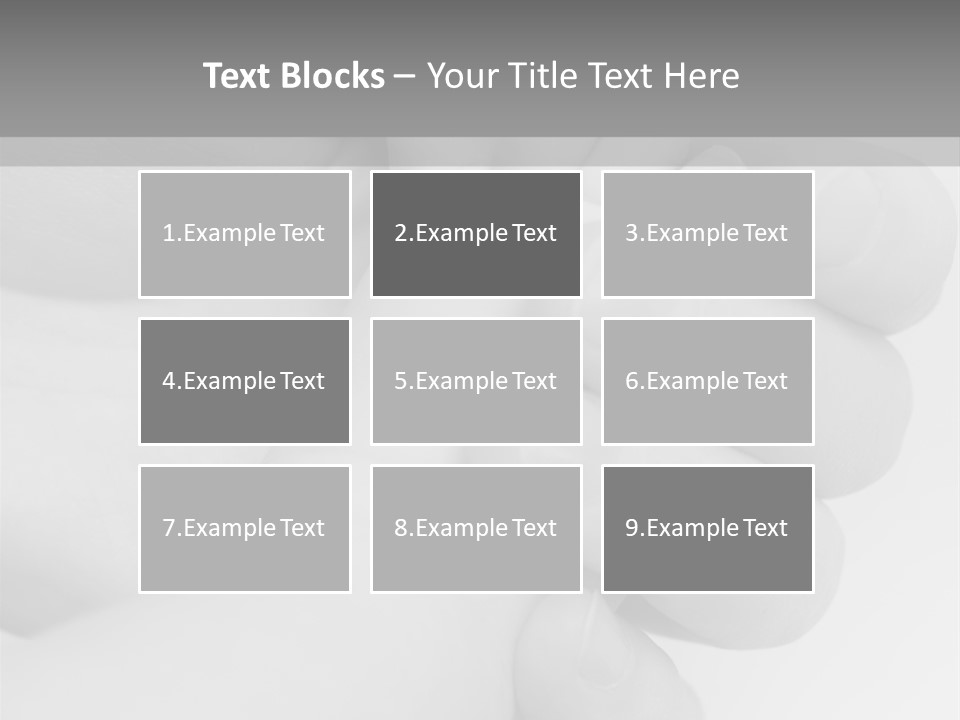 Child And Mother Security Child Foot PowerPoint Template