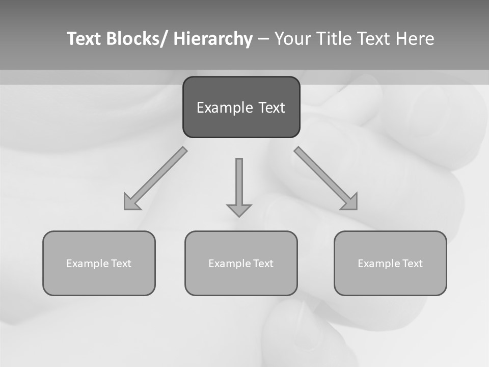 Child And Mother Security Child Foot PowerPoint Template