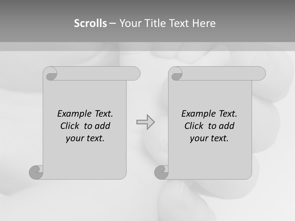 Child And Mother Security Child Foot PowerPoint Template
