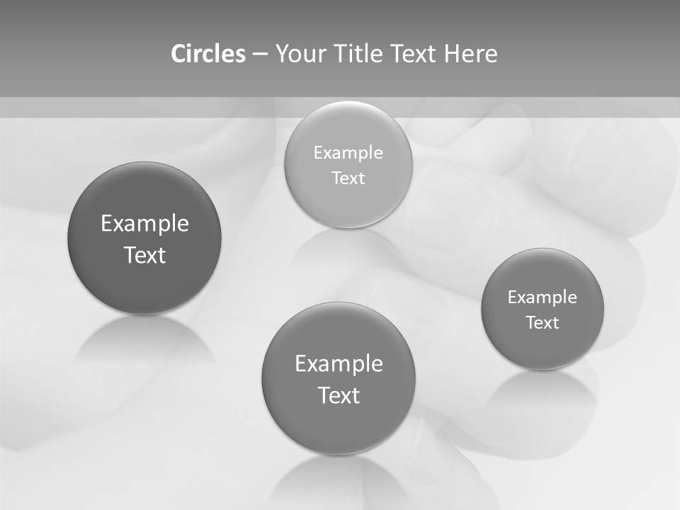 Child And Mother Security Child Foot PowerPoint Template