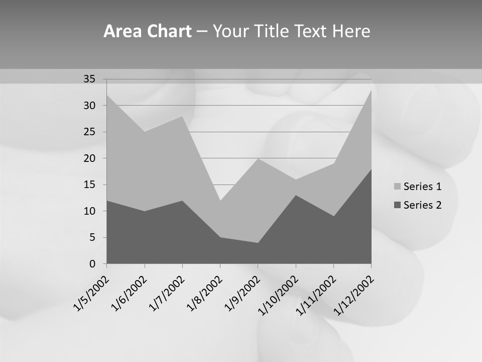 Child And Mother Security Child Foot PowerPoint Template