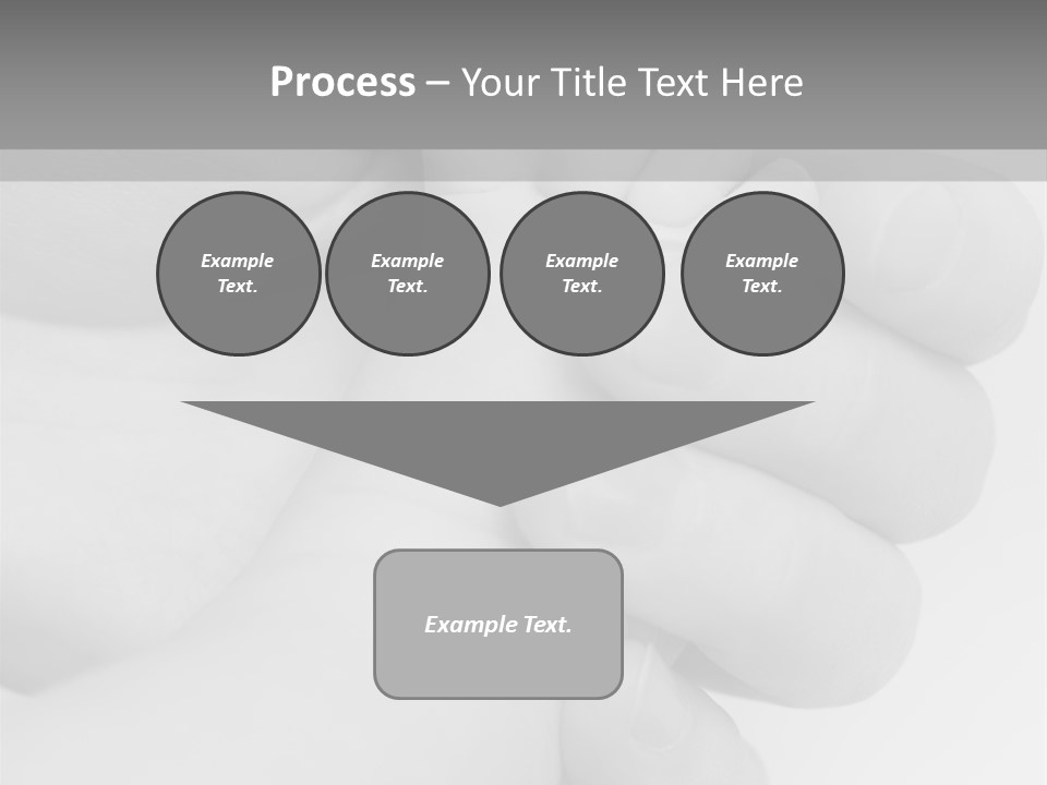 Child And Mother Security Child Foot PowerPoint Template