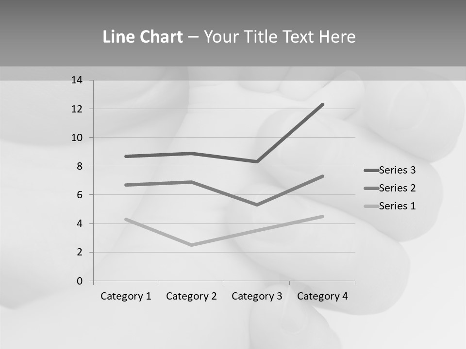 Child And Mother Security Child Foot PowerPoint Template