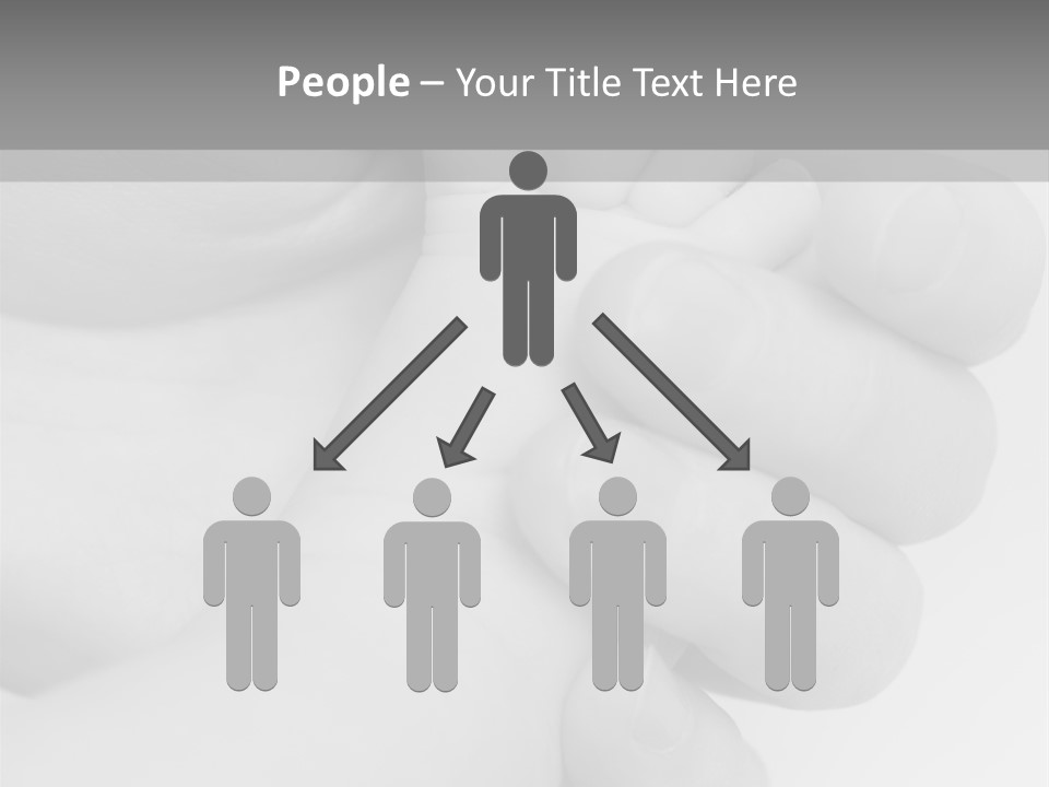 Child And Mother Security Child Foot PowerPoint Template