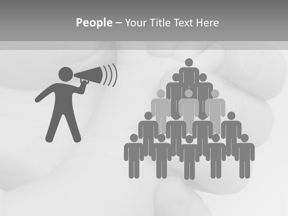 Child And Mother Security Child Foot PowerPoint Template