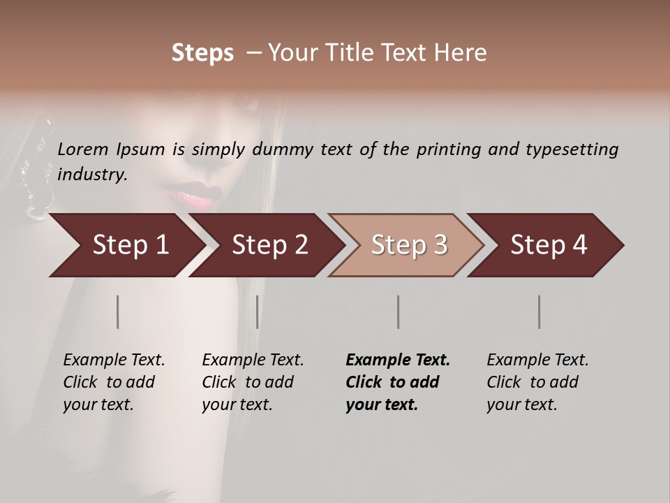 Lips Lovely Celebrate PowerPoint Template