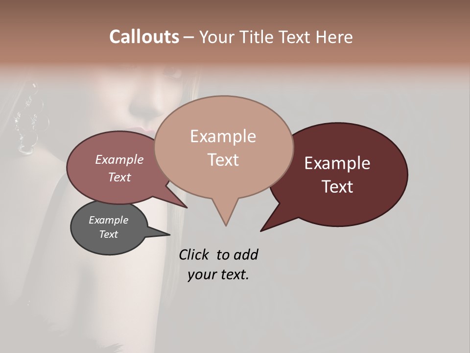 Lips Lovely Celebrate PowerPoint Template