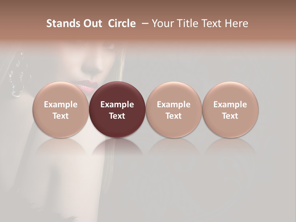 Lips Lovely Celebrate PowerPoint Template