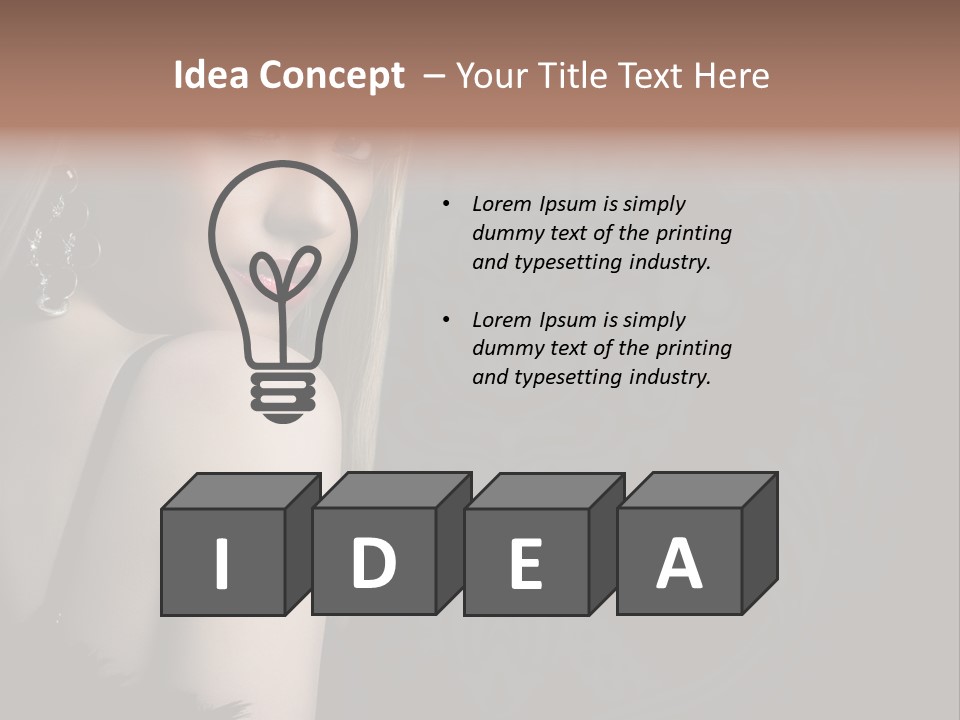 Lips Lovely Celebrate PowerPoint Template