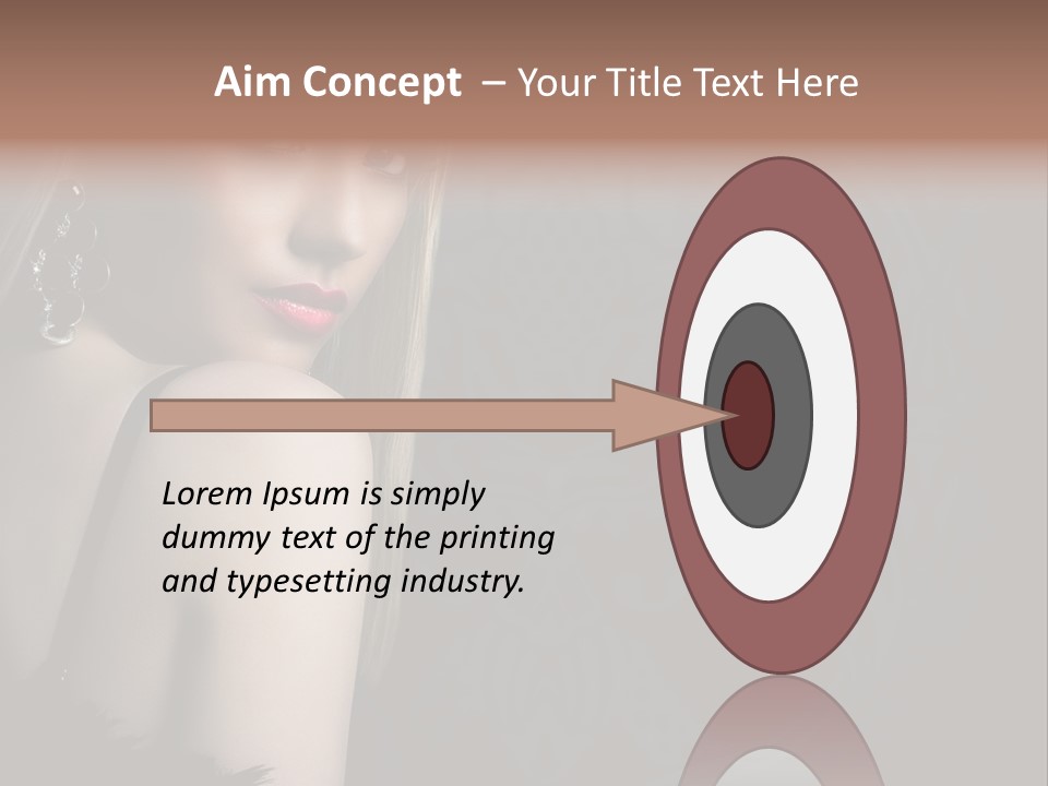 Lips Lovely Celebrate PowerPoint Template