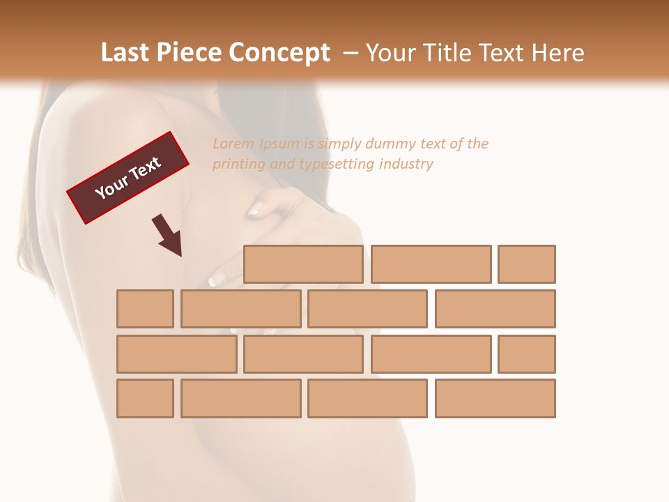 Mummy Glow Fondle PowerPoint Template