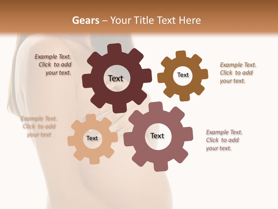 Mummy Glow Fondle PowerPoint Template